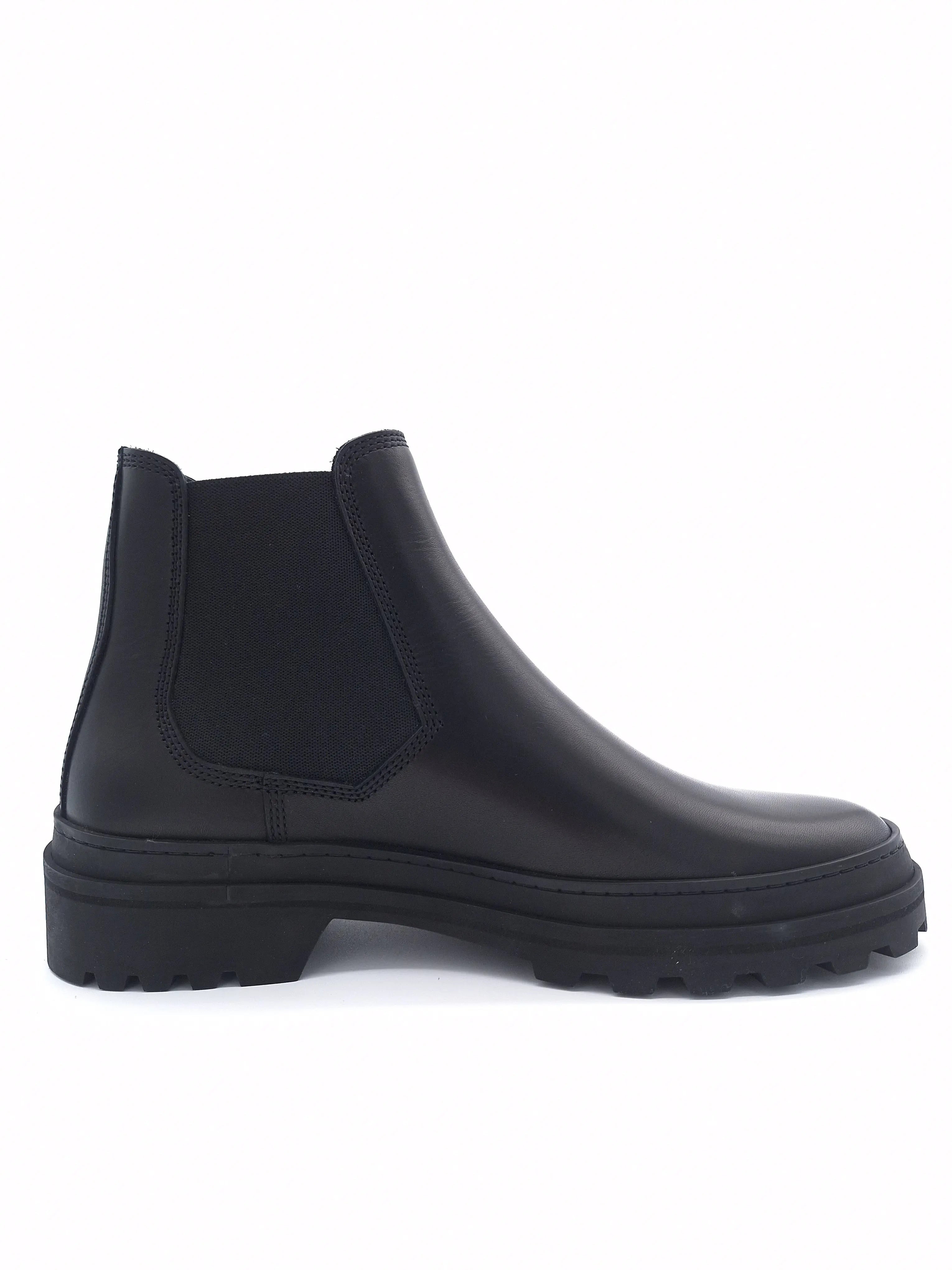 A.P.C - Bottines noires pour homme - CALI - Pointure 42 A.P.C