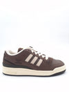 ADIDAS - Sneakers marron pour homme - FORUM LOW CL - Pointure 42 Adidas