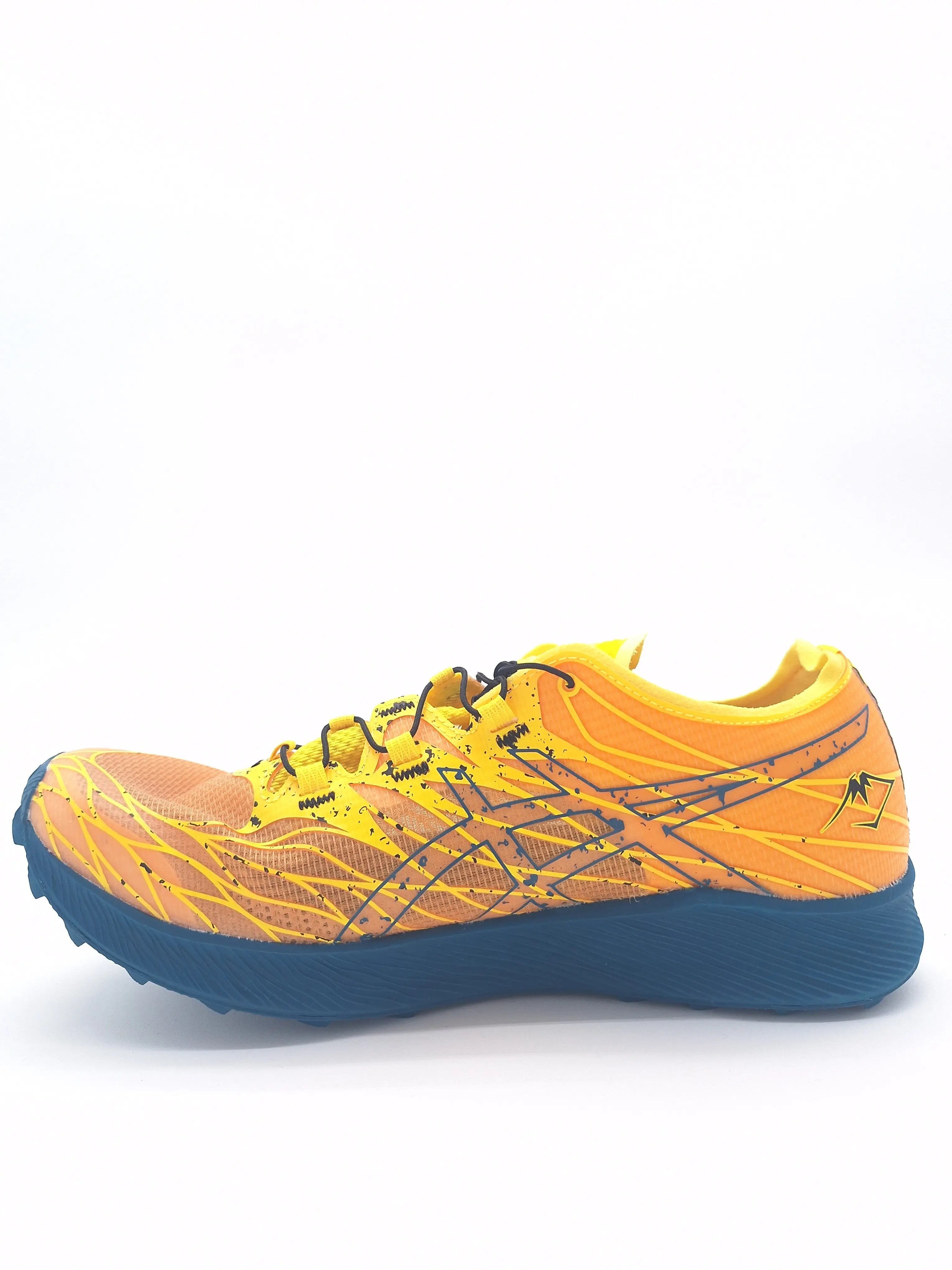 Baskets de running jaune Asics Homme - Modèle Fujispeed, Confort et Performances, Taille 43.5 Asics