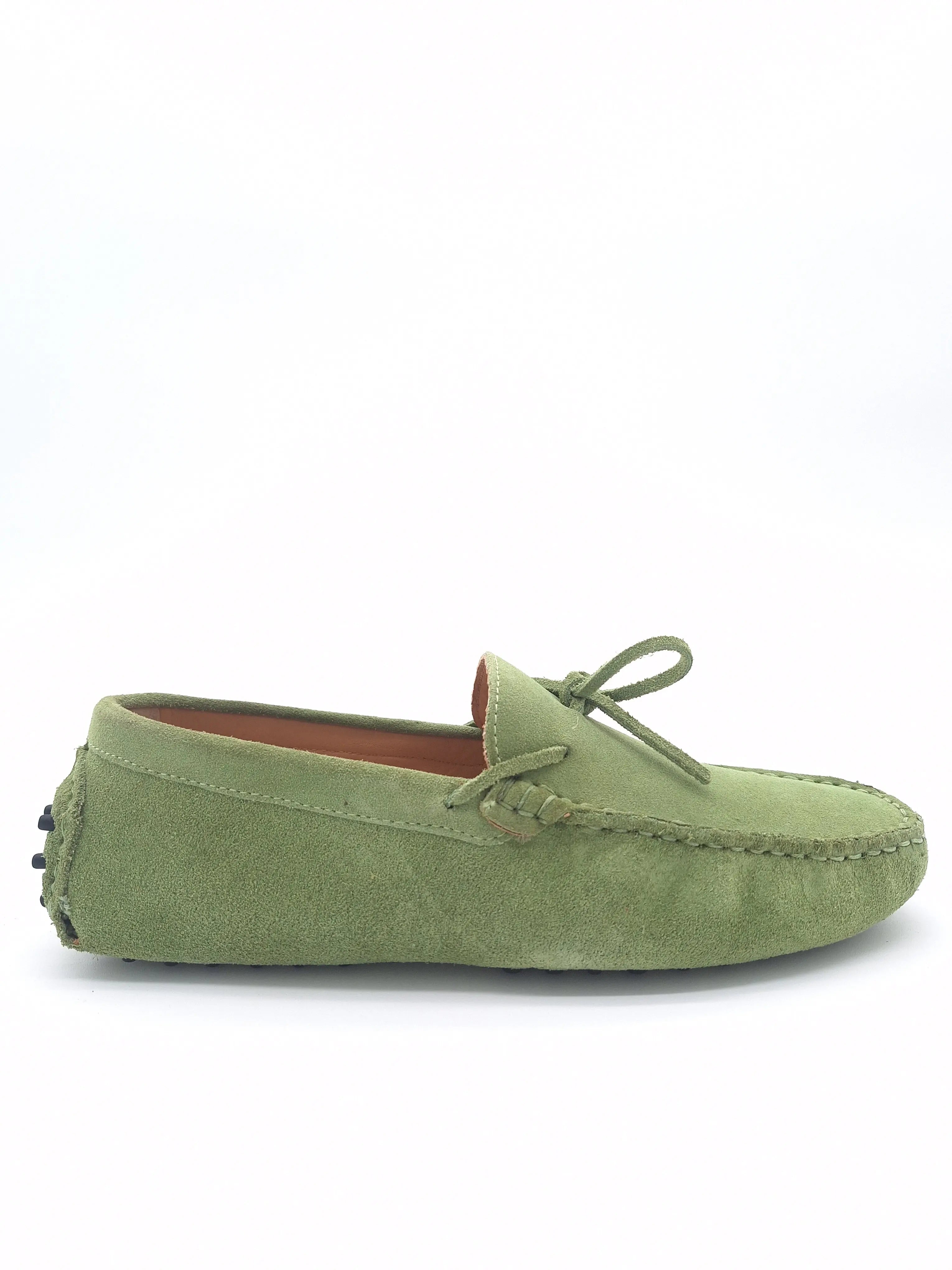 CHARLES ET SMITH Mocassins verts JOHNNY Pointure 42 Maleo