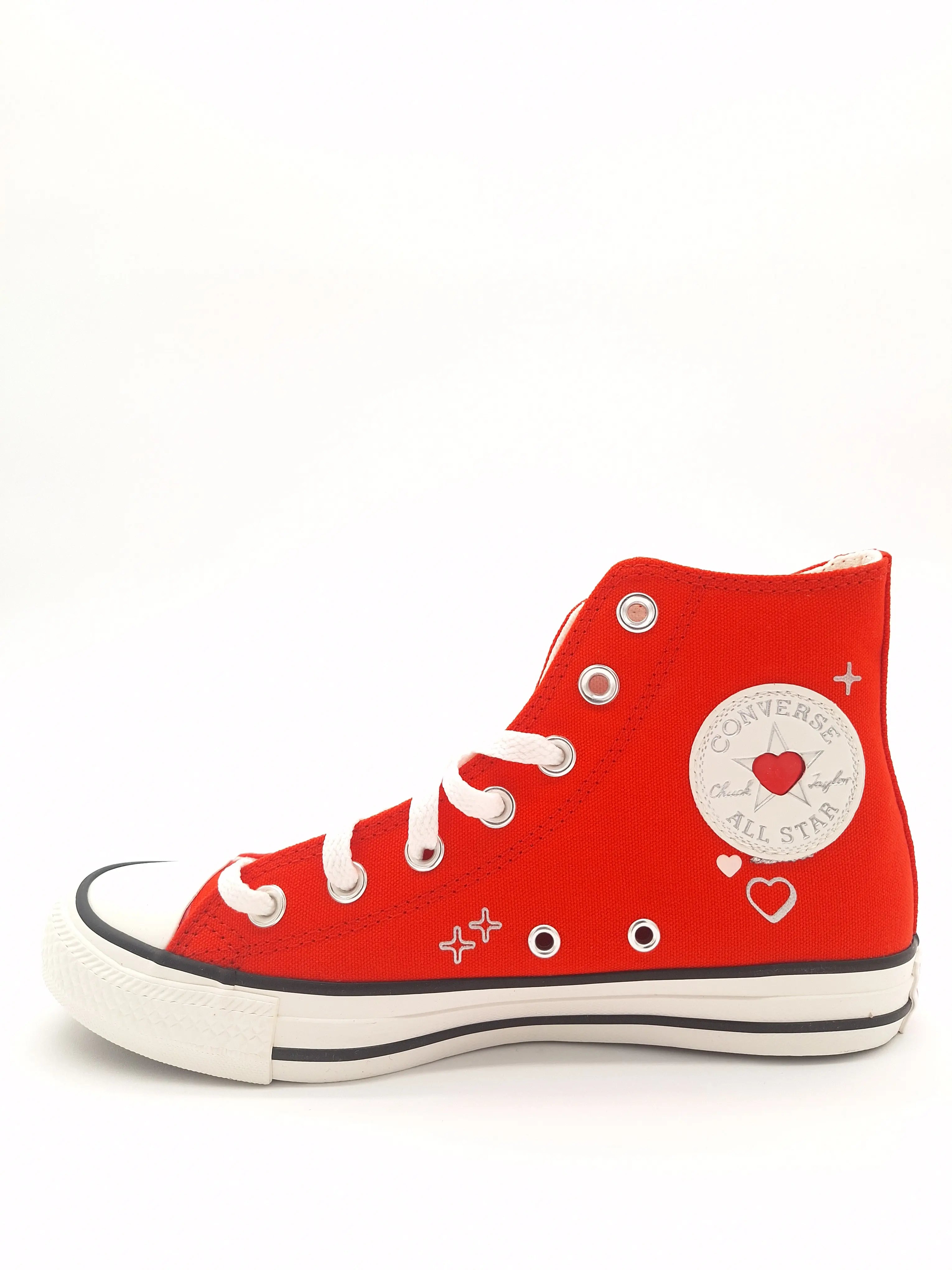 Converse Chuck Taylor All Star heart Rouge Converse