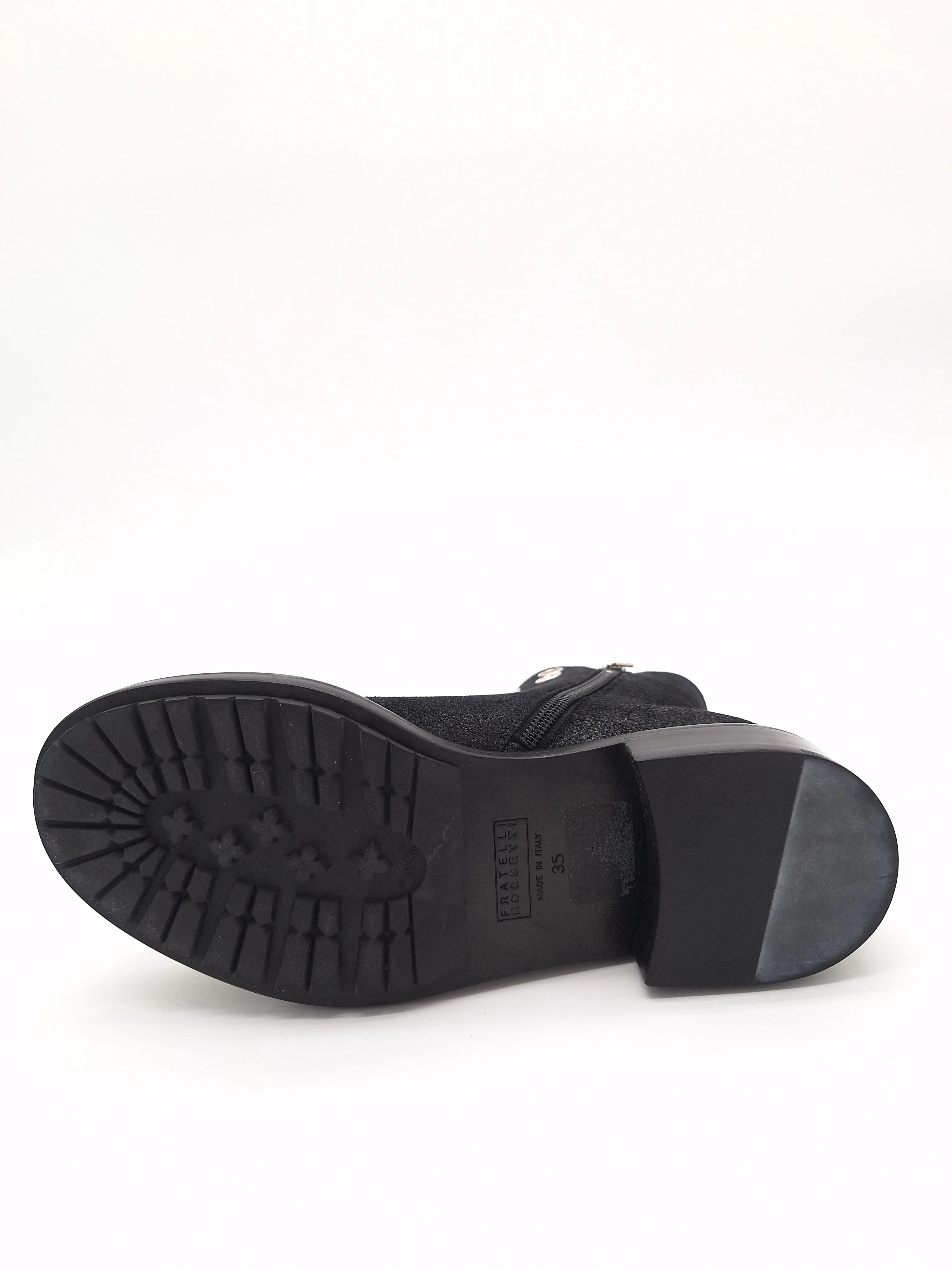 FRATELLI ROSSETTI - Bottines pour femme - Noir pailleté Fratelli Rossetti