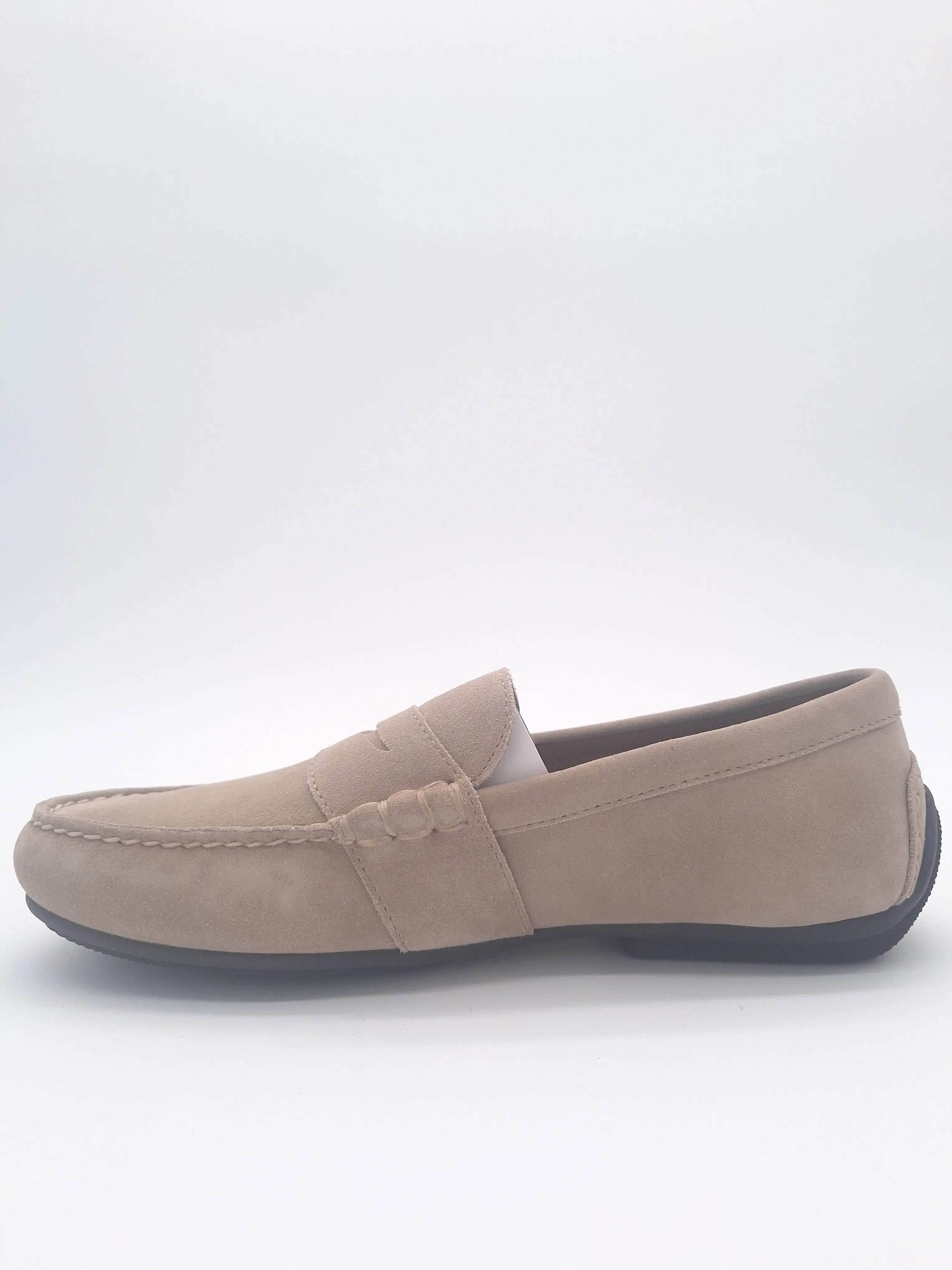 Mocassins Beige Polo Ralph Lauren Homme - Modèle Reynold-So-Drv, Confort et Élégance, Taille 43 - Maléo