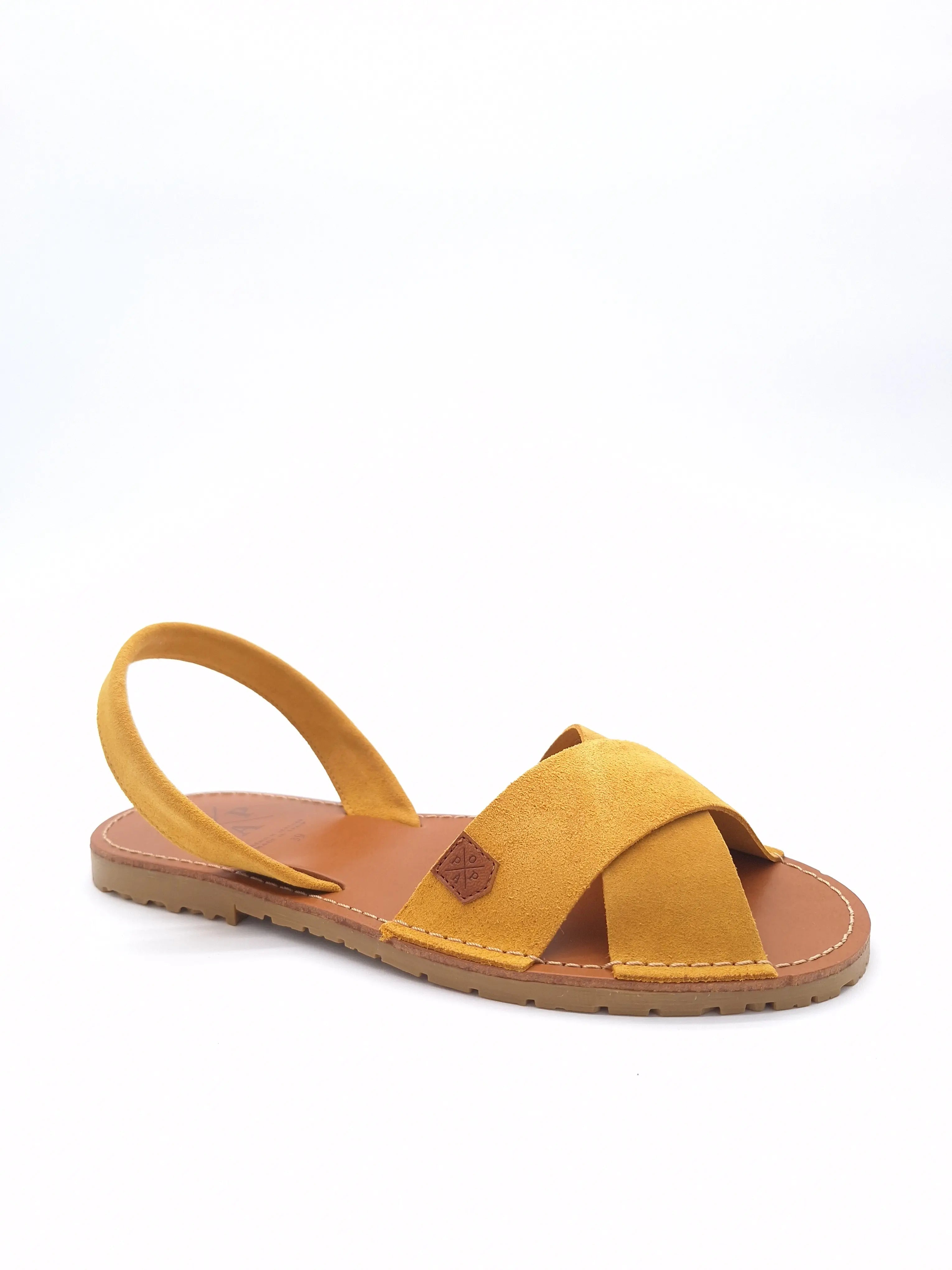 POPA - Sandales jaunes pour femme - VALENTINA - Pointure 39 POPA