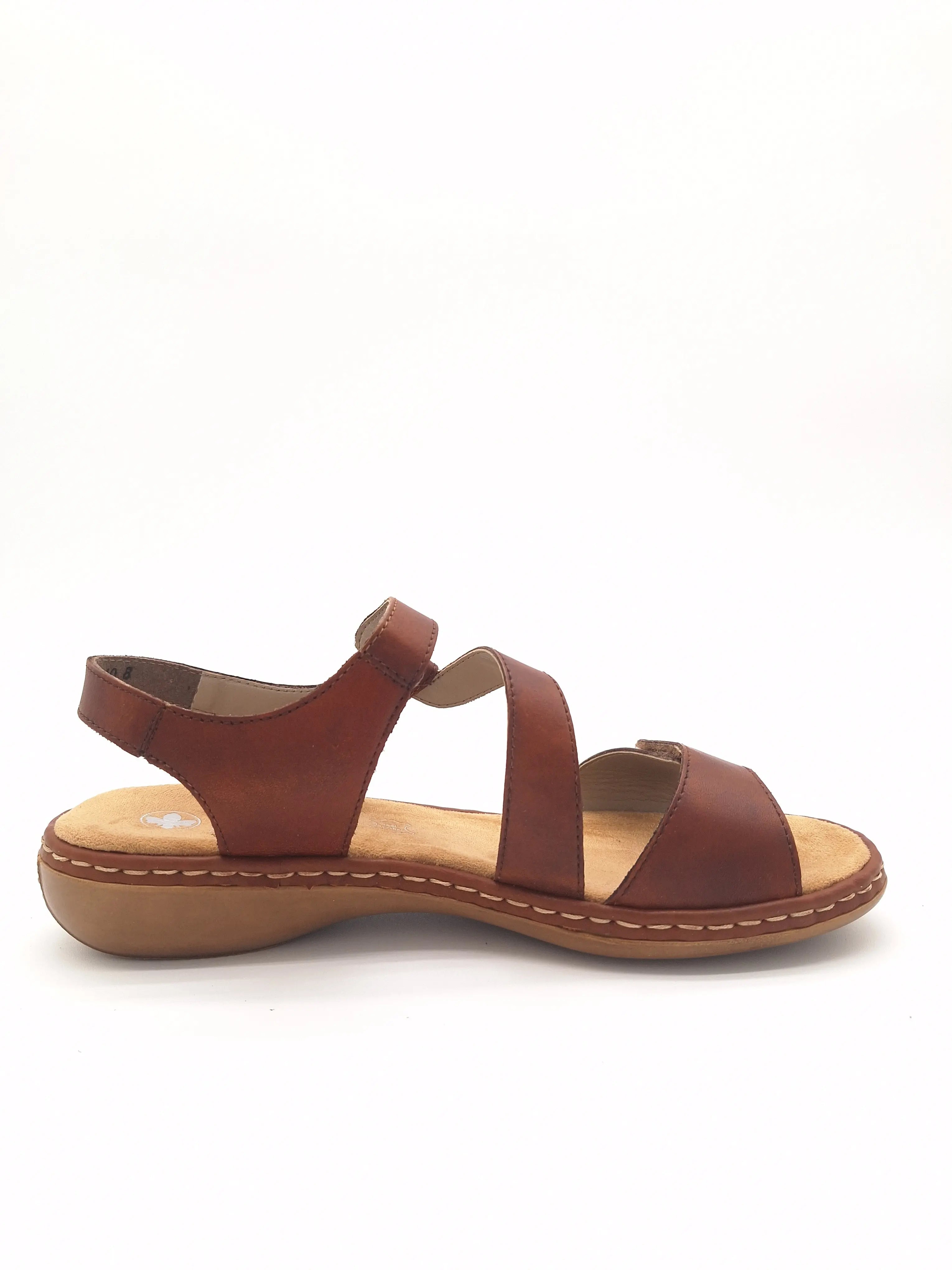 RIEKERS - Sandales marron pour femme - ABABE - Pointure 41 Riekers