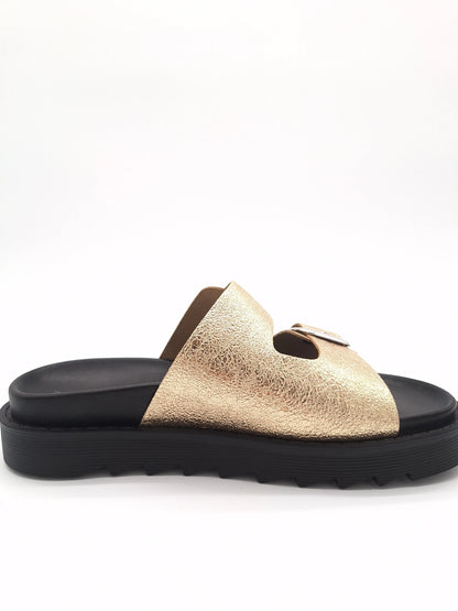 SAN-MARINA - Sandales pour femme - Gold - Pointure 39 San marina