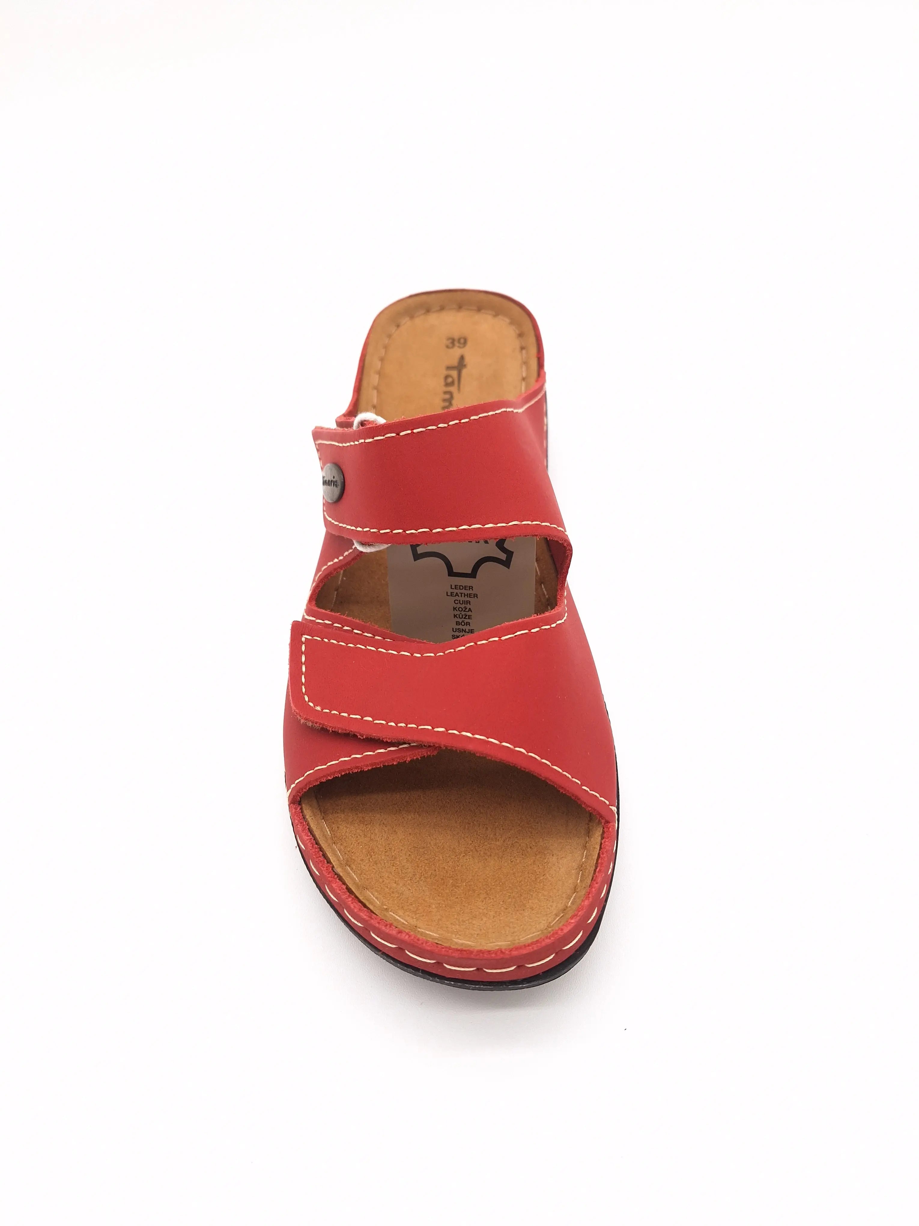 TAMARIS - Mules pour femme - Rouge Tamaris