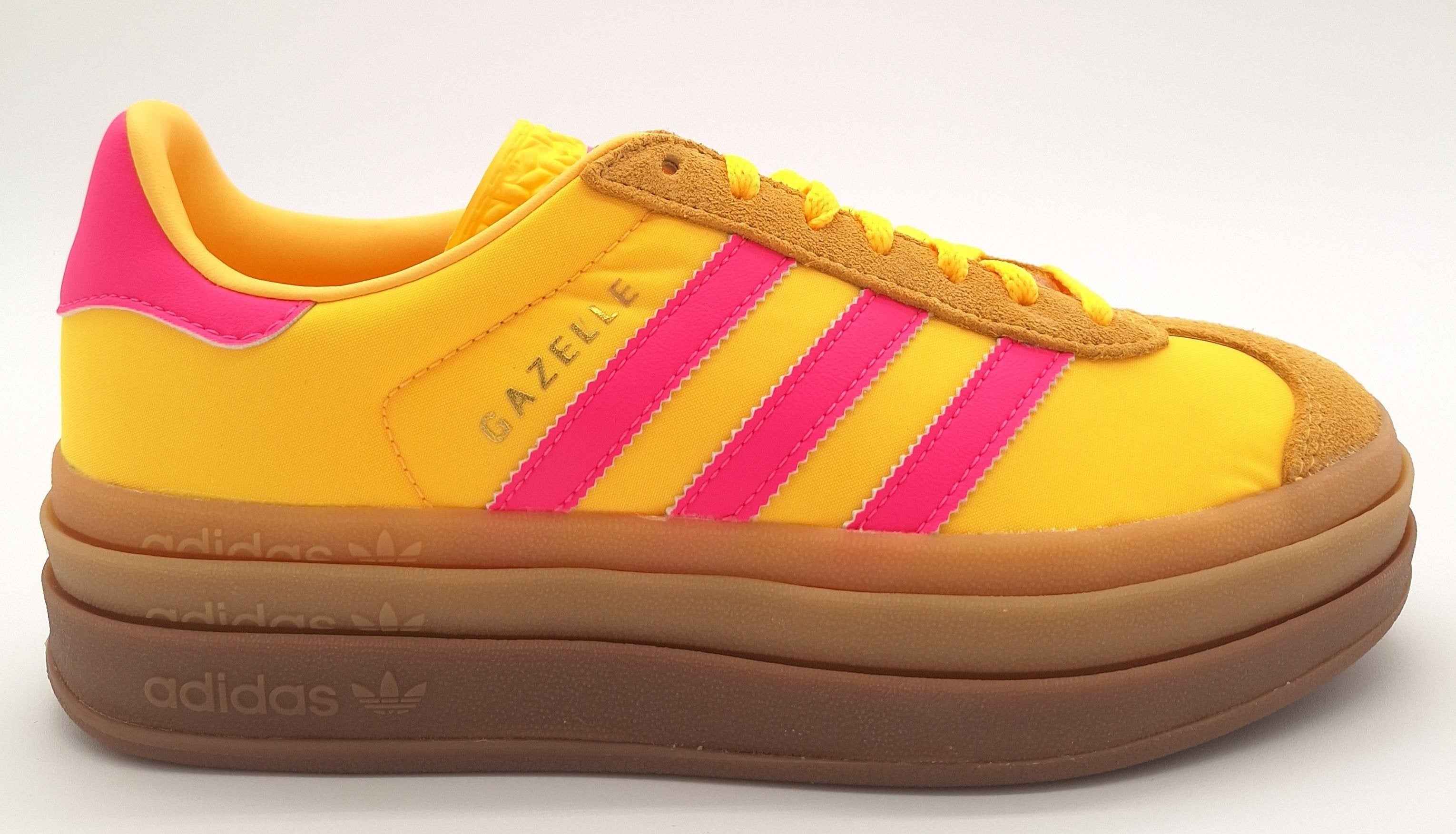 Adidas gazelle jaune et rose pas cher